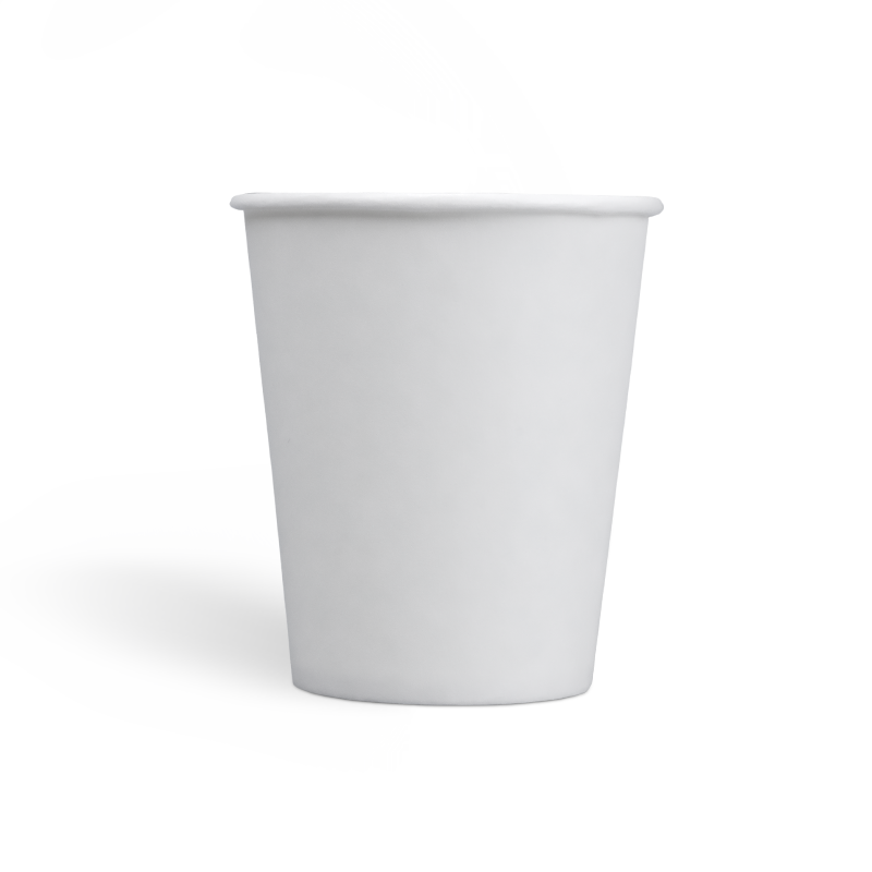 7oz Tasses à café à paroi simple avec revêtement PE