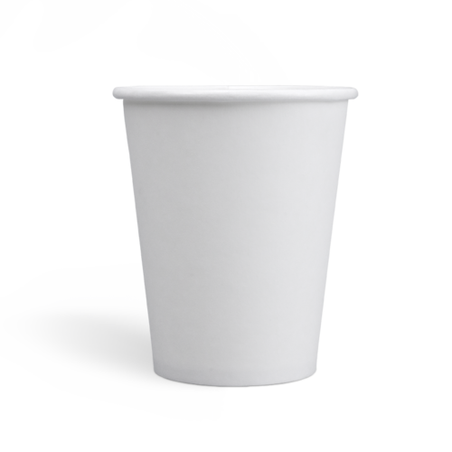 8oz Tasses à café à paroi simple avec revêtement PE