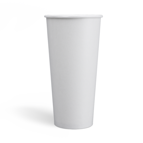 22oz Gobelets en papier pour boissons froides sans plastique
